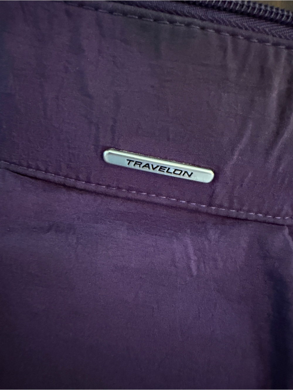 Travelon Deep Plum Crossbody Bag